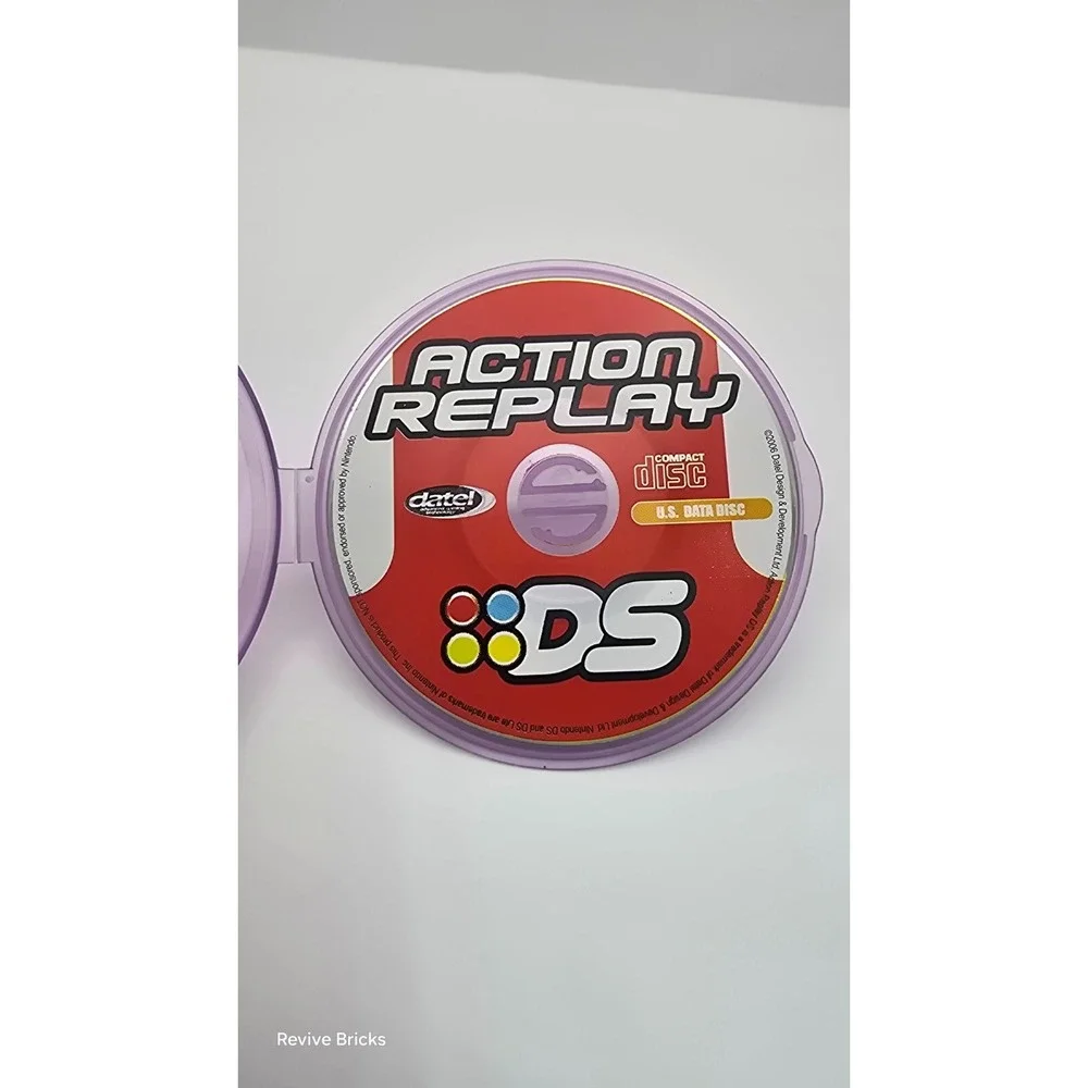 Action Replay DS (Nintendo DS) Authentic - Disc Only‎ Tested Working Great Cond.
